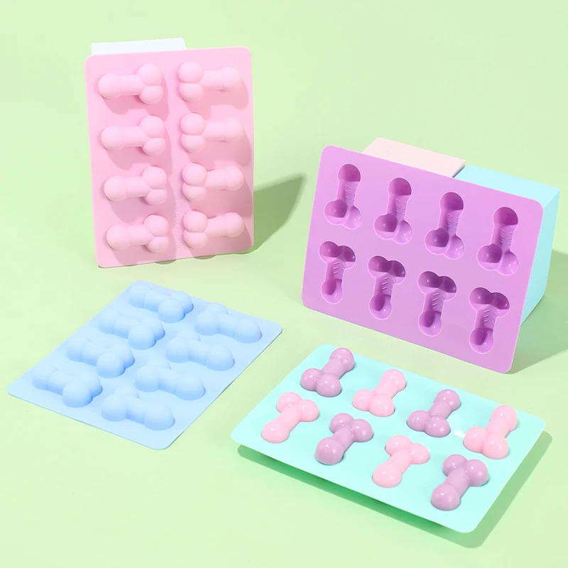 Melt Pour Soap Base - 3D Kreative Penis Geformt Kuchen Form