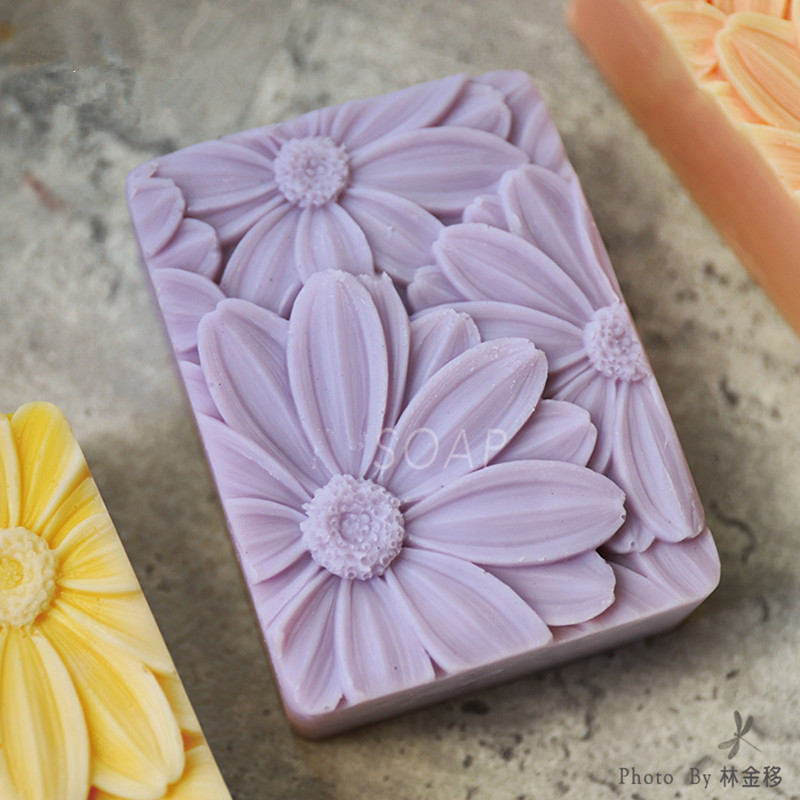 Soap Making Equipment - Neueste!! !3d Elegante Sonnenblume Seife Form