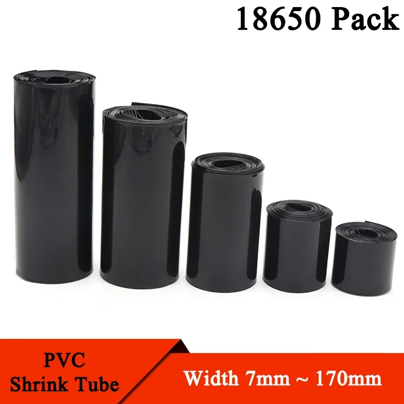1 Meter Schwarzer 18650 Lipo-A – Shrink Wrap Pvc Bewertung und Preis