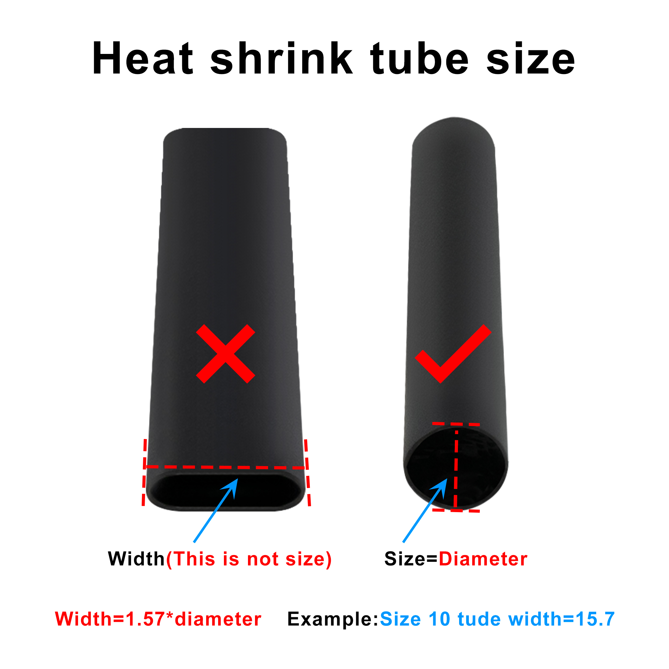 1M 4:1 Schrumpfschlauch mit Kl – Shrink Wrap Pvc Bewertung und Preis
