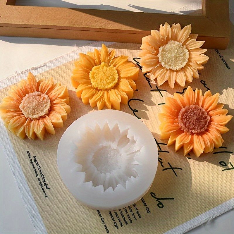 Lebendige 3D-Sonnenblumen-Sili – Melt Pour Soap Base Bewertung und Preis