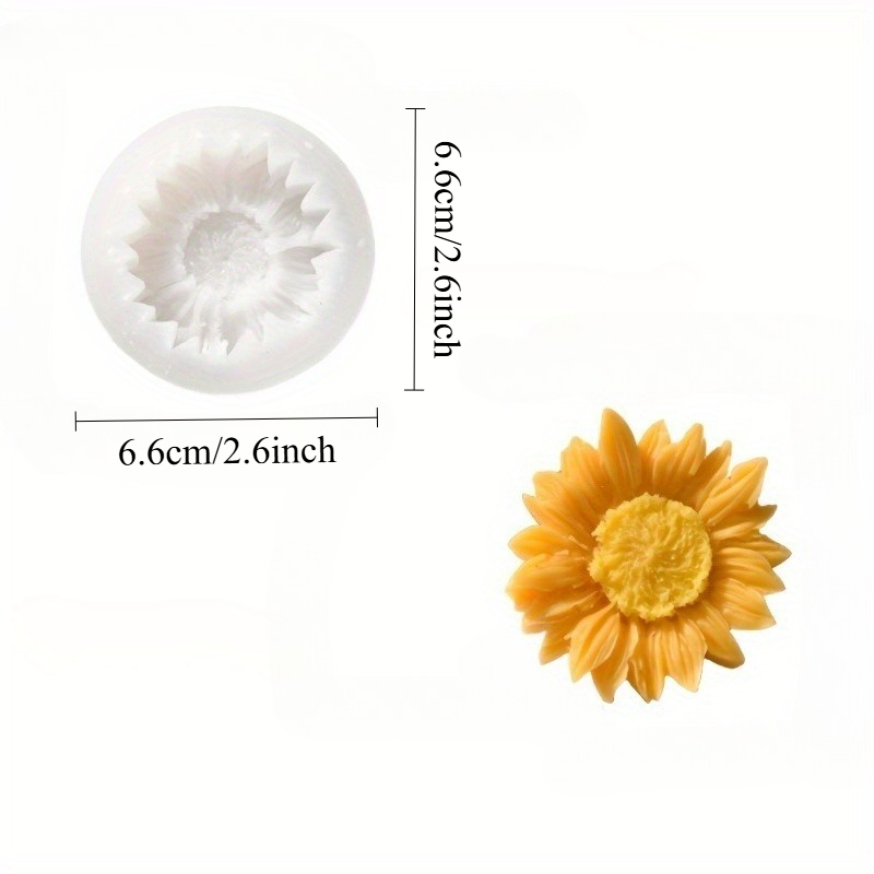 Lebendige 3D-Sonnenblumen-Sili – Melt Pour Soap Base Bewertung und Preis