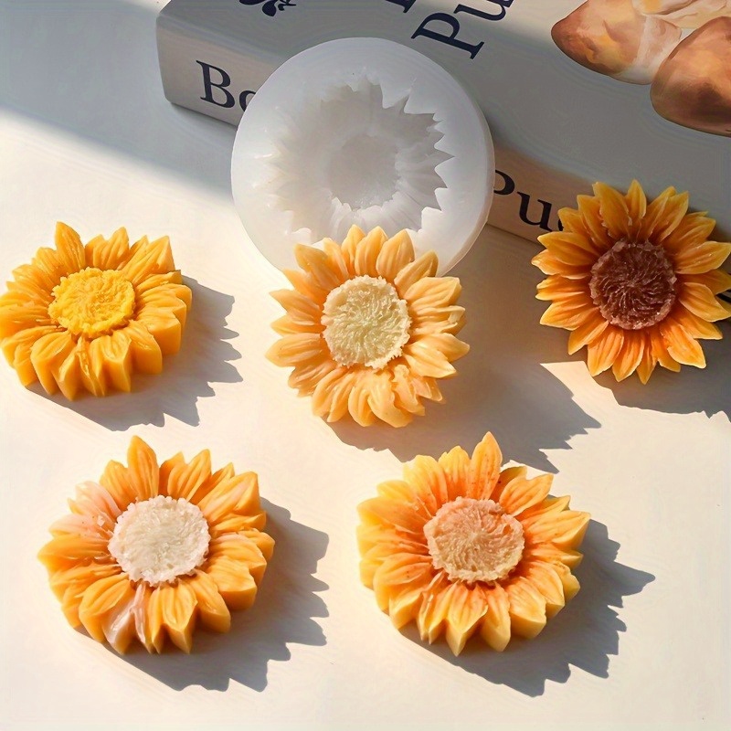 Lebendige 3D-Sonnenblumen-Sili – Melt Pour Soap Base Bewertung und Preis