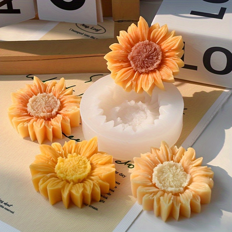 Lebendige 3D-Sonnenblumen-Sili – Melt Pour Soap Base Bewertung und Preis