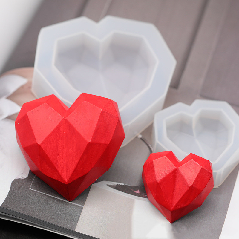 1Pcs 3D Liebe Herz Design Sili – Melt Pour Soap Base Bewertung und Preis