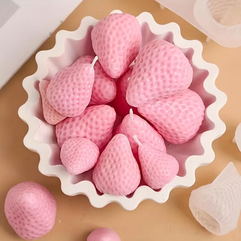 Erdbeer-Silikonform für DIY Ar – Soap Making Equipment Bewertung und Preis