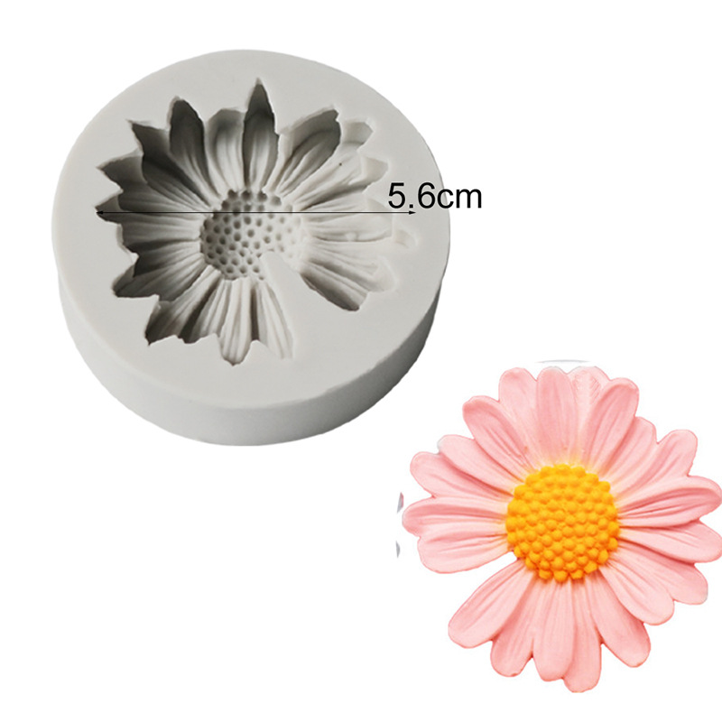 3d Gänseblümchen Blumen form S – Soap Making Equipment Bewertung und Preis