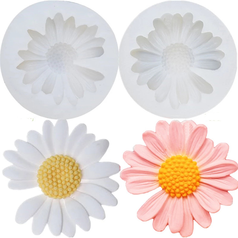 3d Gänseblümchen Blumen form S – Soap Making Equipment Bewertung und Preis