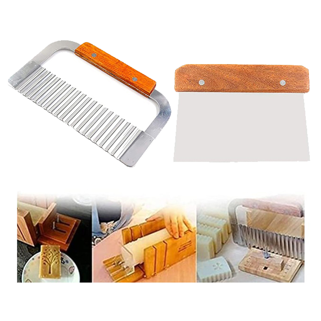 2er-Pack gewellter und gerader – Soap Making Equipment Bewertung und Preis