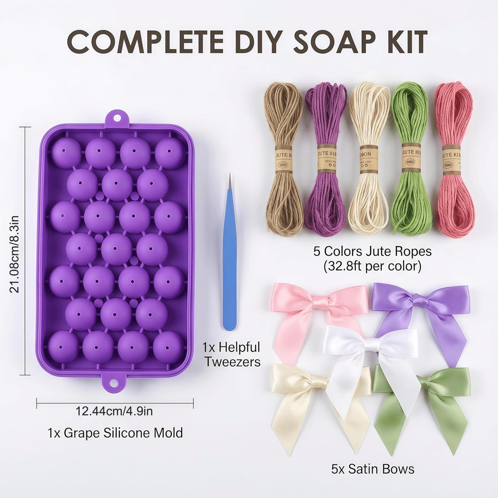 Trauben-Seifenform, leicht zu  – Soap Making Equipment Bewertung und Preis