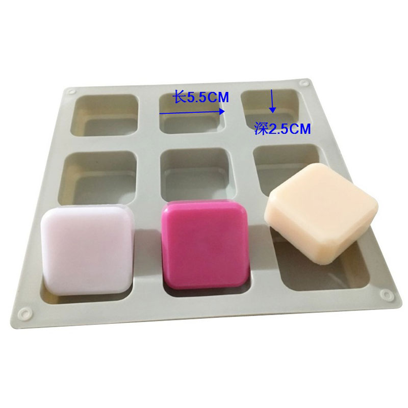 1 PCS Silikon Seife Formen 9 K – Soap Making Equipment Bewertung und Preis