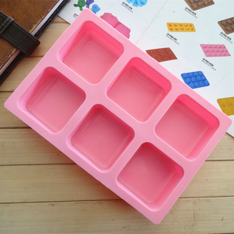 Quadratische Silikon-Kuchenfor – Melt Pour Soap Base Bewertung und Preis