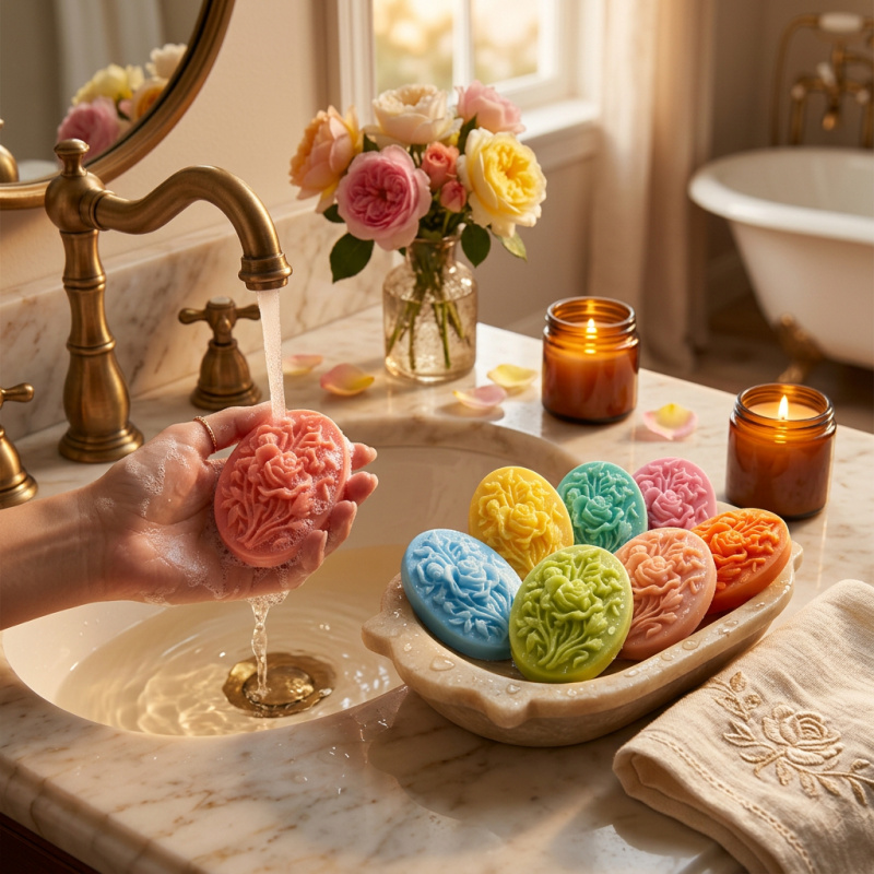 4 Silikonformen in Blumenform, – Soap Making Instructions Bewertung und Preis