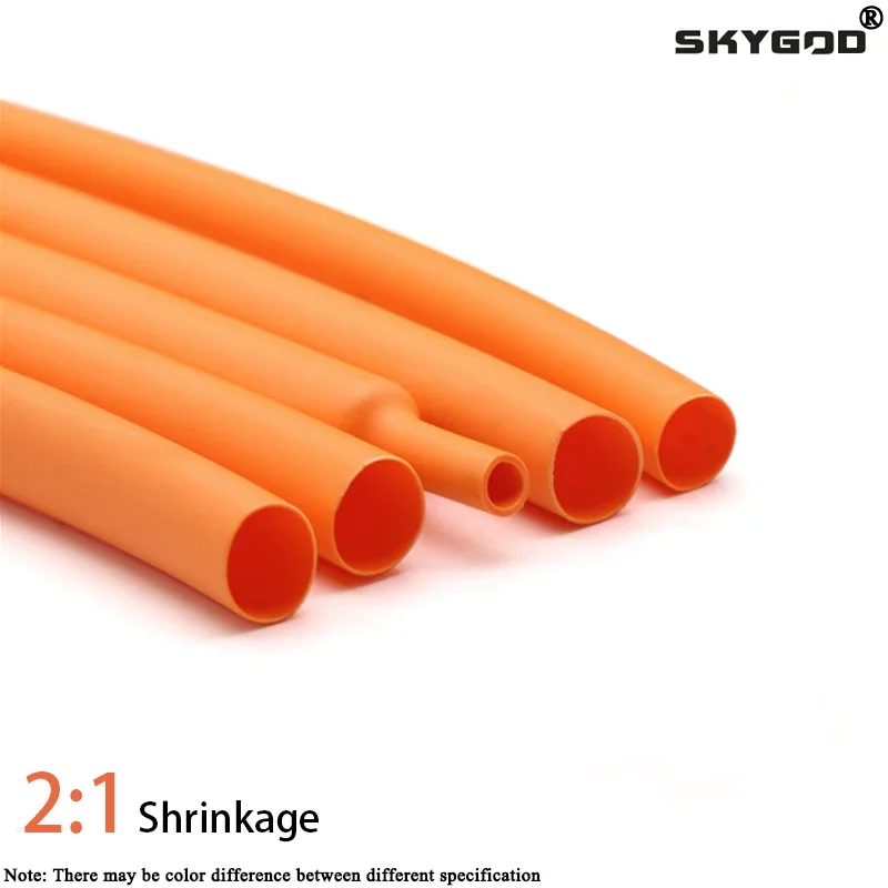 1~25M Schrumpfschlauch Orange  – Shrink Wrap Pvc Bewertung und Preis