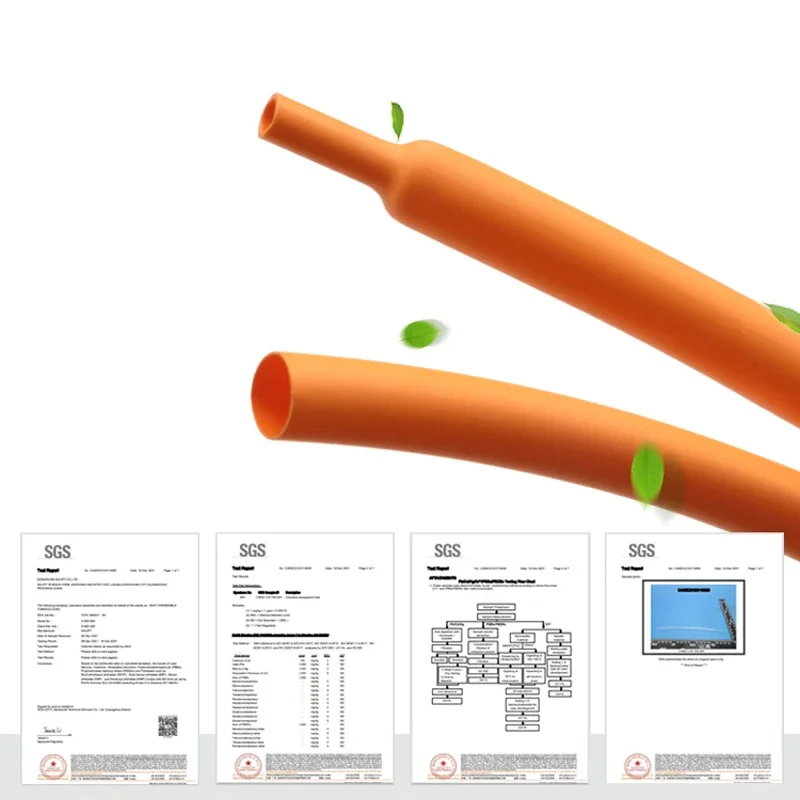 1~25M Schrumpfschlauch Orange  – Shrink Wrap Pvc Bewertung und Preis
