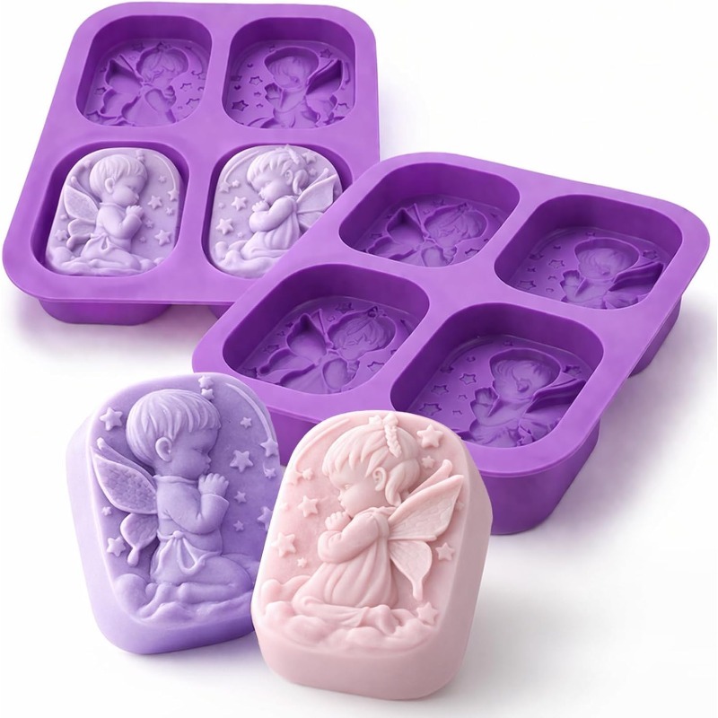 Engel-Silikonform für Seifenhe – Soap Making Instructions Bewertung und Preis