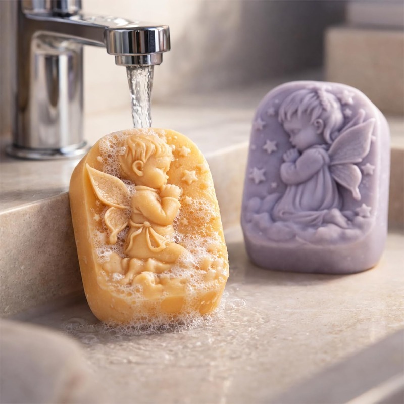 Engel-Silikonform für Seifenhe – Soap Making Instructions Bewertung und Preis